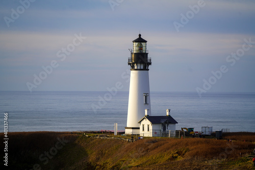 lighthouse on the coast of Oregon  USA