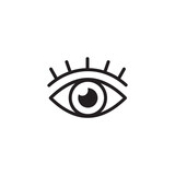 eye password icon symbol sign vector
