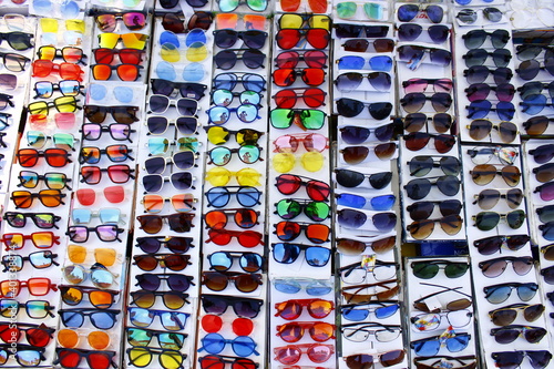 SELLING OF SUNGLASSES IN CHENNAI,INDIA THEY ARE COLOURFULL.