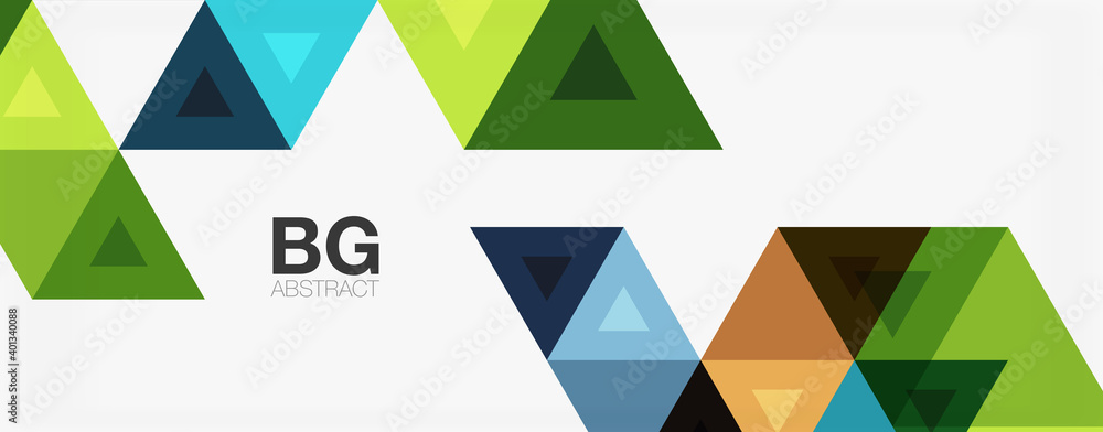 Mosaic triangle pattern abstract background for cover, banner, flyer and poster and other template Mosaic triangle pattern abstract background for cover, banner, flyer and poster and other template