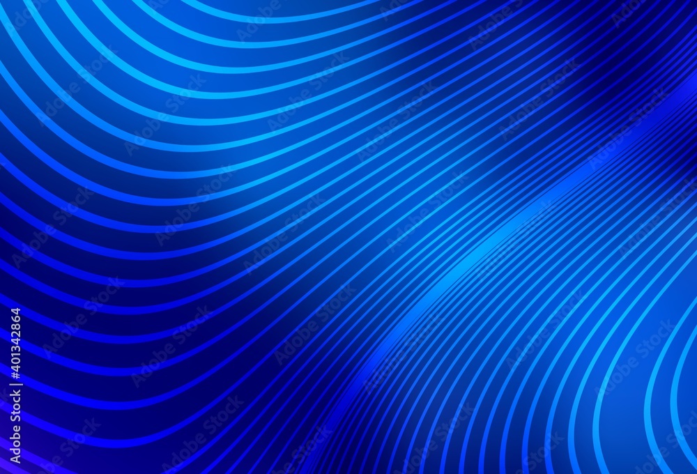 Light BLUE vector background with wry lines. Light BLUE vector background with wry lines.