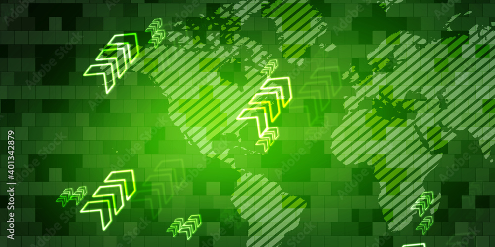 2d illustration world map abstract background 2d illustration world map abstract background