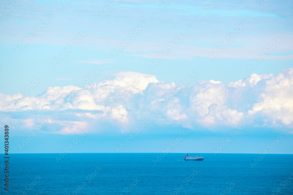 Obraz premium 航海の安全