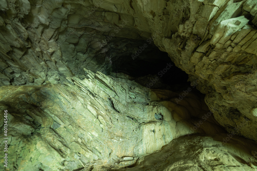 Inside a dark wet cave Inside a dark wet cave