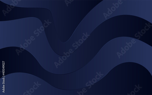 Luxury Tech Background with Dynamic Line Shapes. Vector Illustration Design Template Element