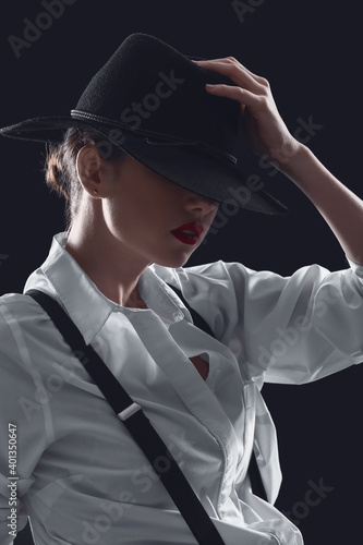 Beautiful fashionable young...