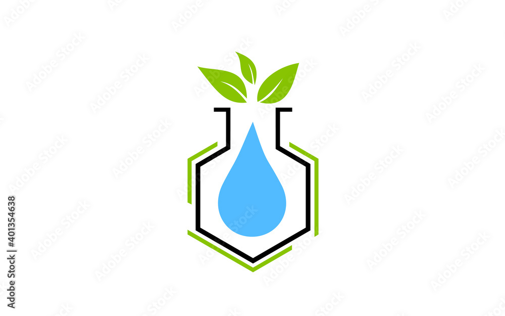extraction oil from leaf logo design template extraction oil from leaf logo design template