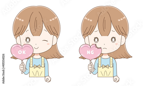 ルビーチョコレートを手に持った女の子4
