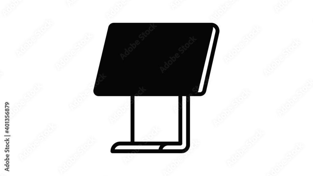 Light box icon animation best on white background for any design Light box icon animation best on white background for any design
