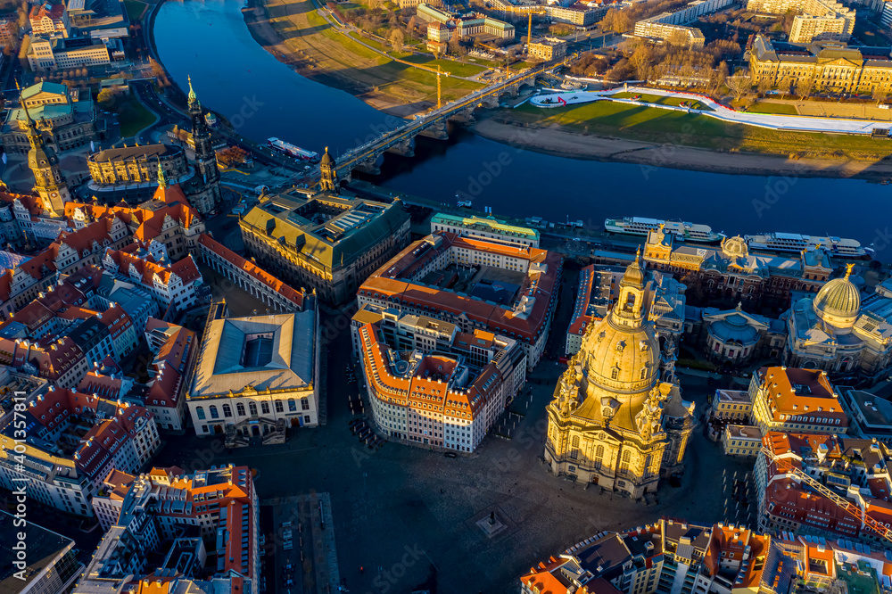 Dresden aus der Luft | Luftbilder von Dresden in Sachsen