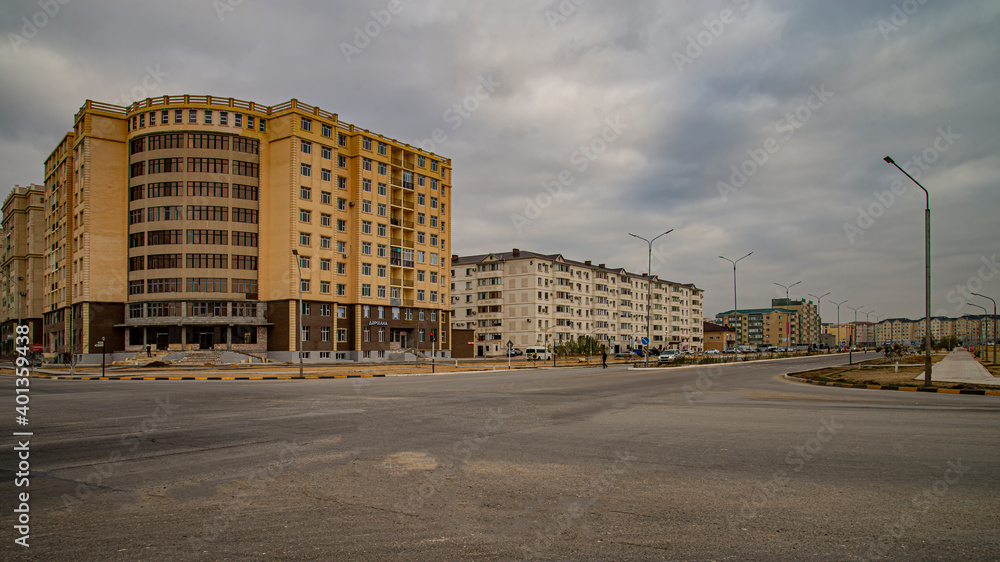 Fototapeta premium Архитектура и виды города Актау