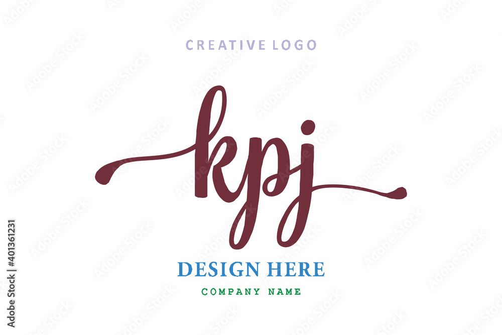 KPJ lettering logo is simple, easy to understand and authoritative KPJ lettering logo is simple, easy to understand and authoritative