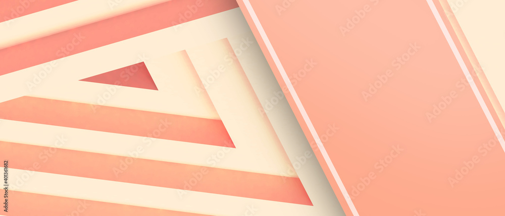 Abstract Geometry shapes and background Origami Paper and Triangle Concept on Orange background.book design, website background, banner, poster,- 3d rendering Abstract Geometry shapes and background Origami Paper and Triangle Concept on Orange background.book design, website background, banner, poster,- 3d rendering