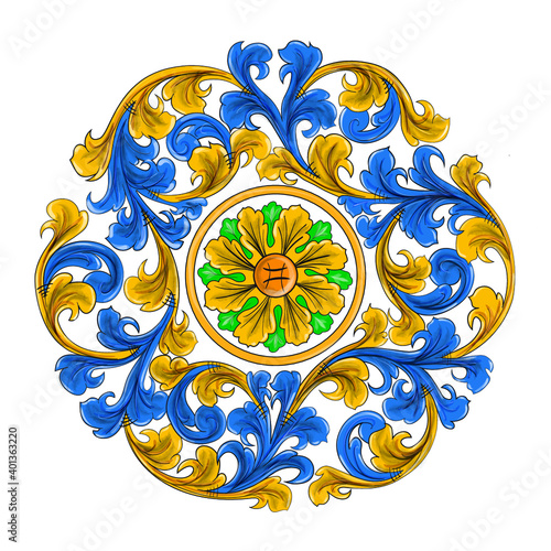 Ceramiche artistiche di Caltagirone Sicilia Italia