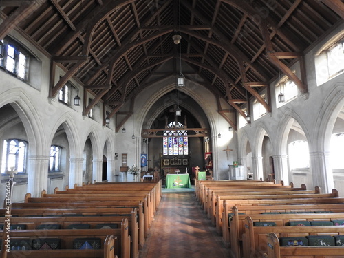 interior of church