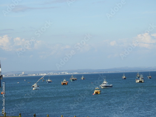 View of the small boats on the bay © Rafal