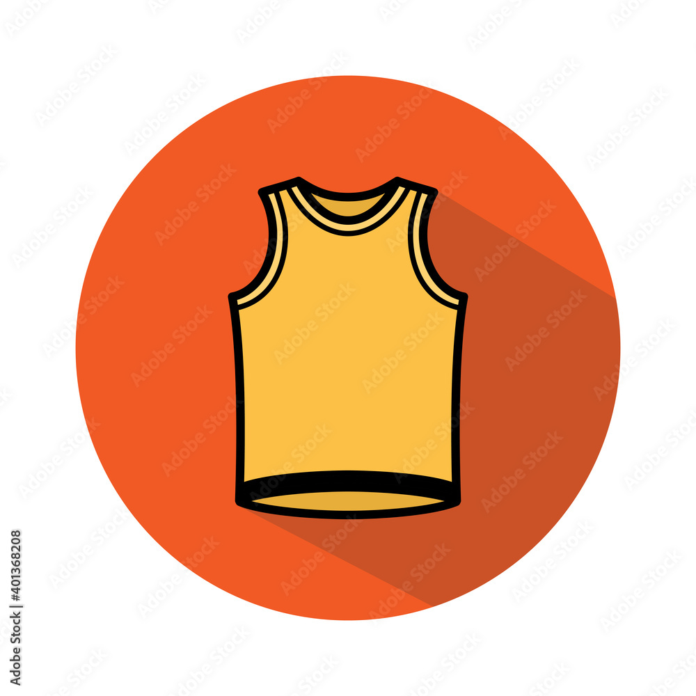 Sleeveless shirt icon