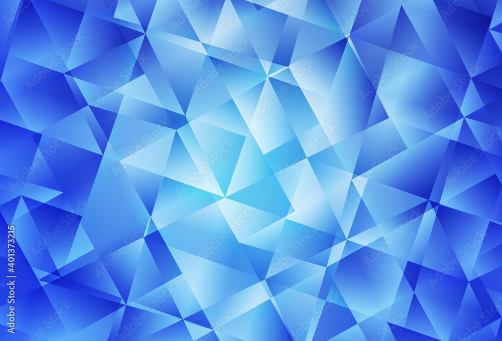Light BLUE vector low poly layout. Light BLUE vector low poly layout.
