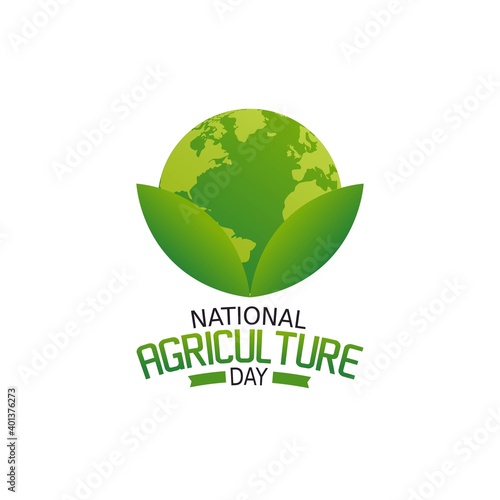 National Agriculture Day Vector Illustration. Suitable for greeting card poster and banner.