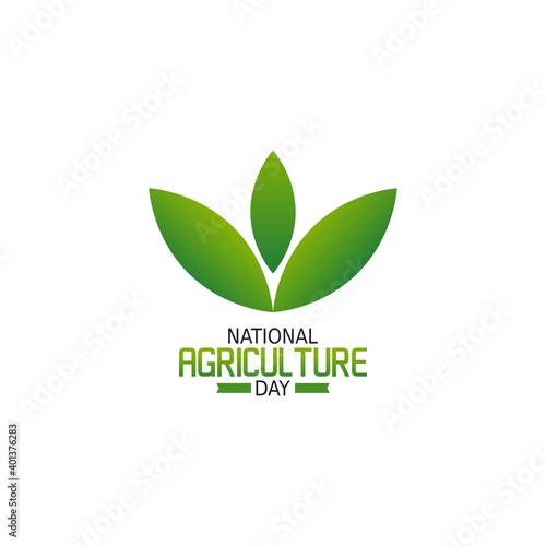 National Agriculture Day Vector Illustration. Suitable for greeting card poster and banner.