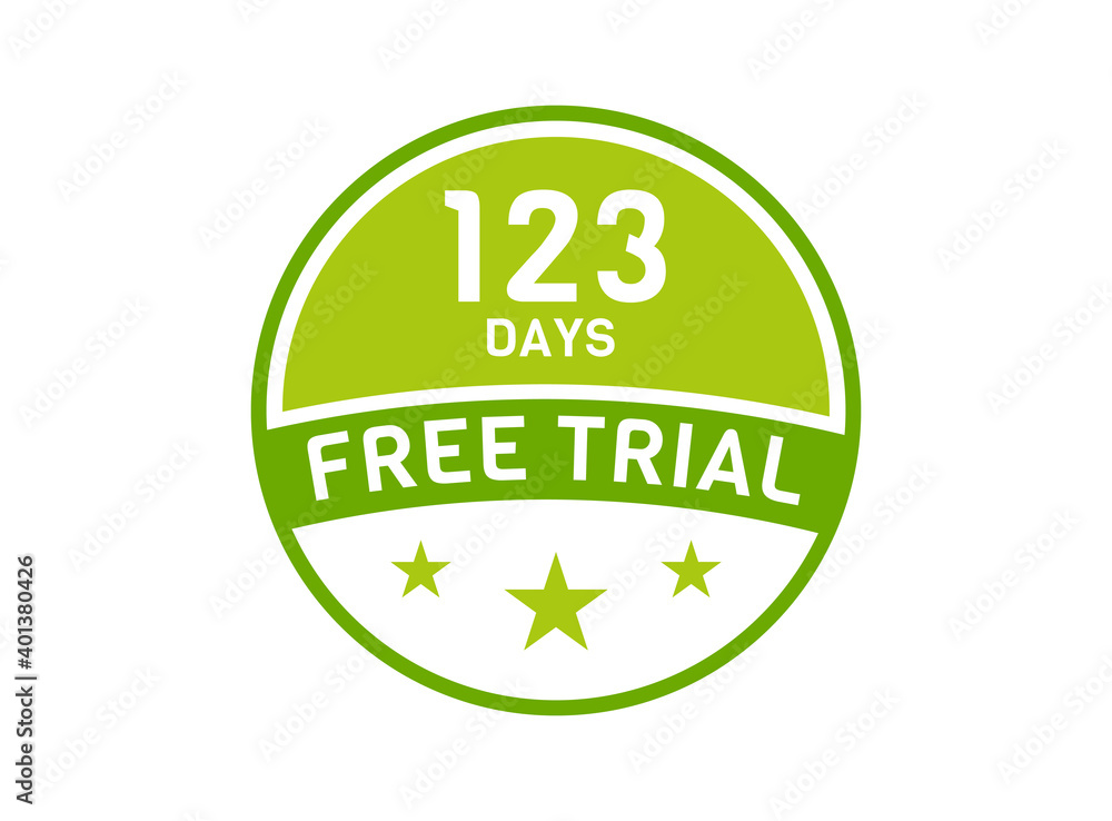 123 days free trial. 123 day Free trial badges 123 days free trial. 123 day Free trial badges