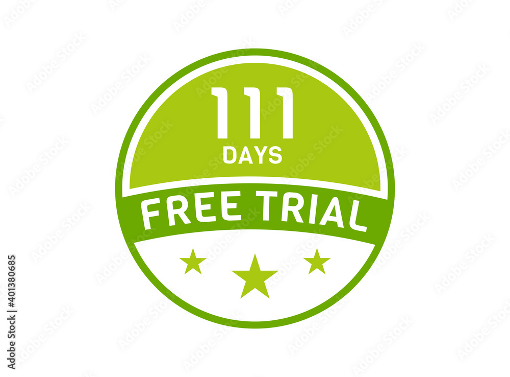 111 days free trial. 111 day Free trial badges 111 days free trial. 111 day Free trial badges