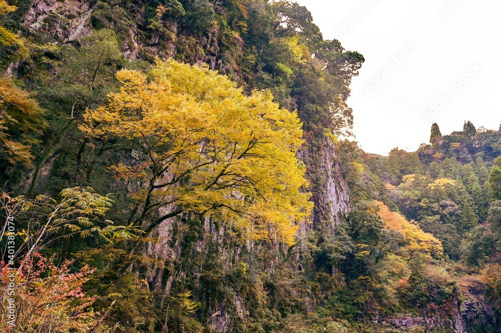 秋の高千穂峡