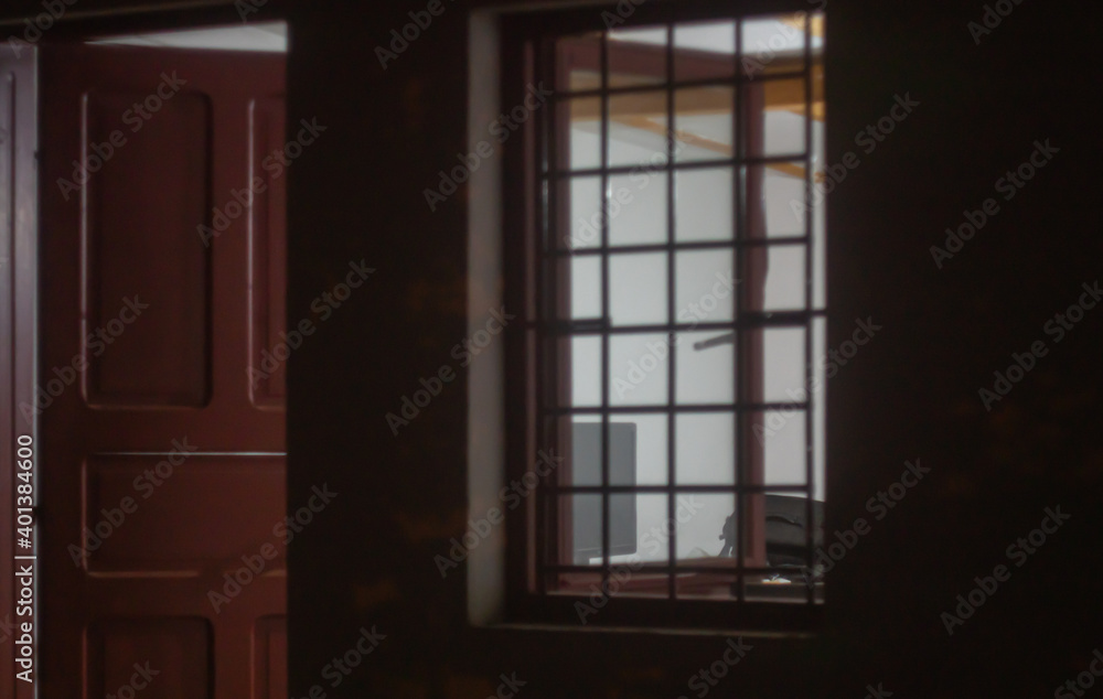 light window at the night light window at the night
