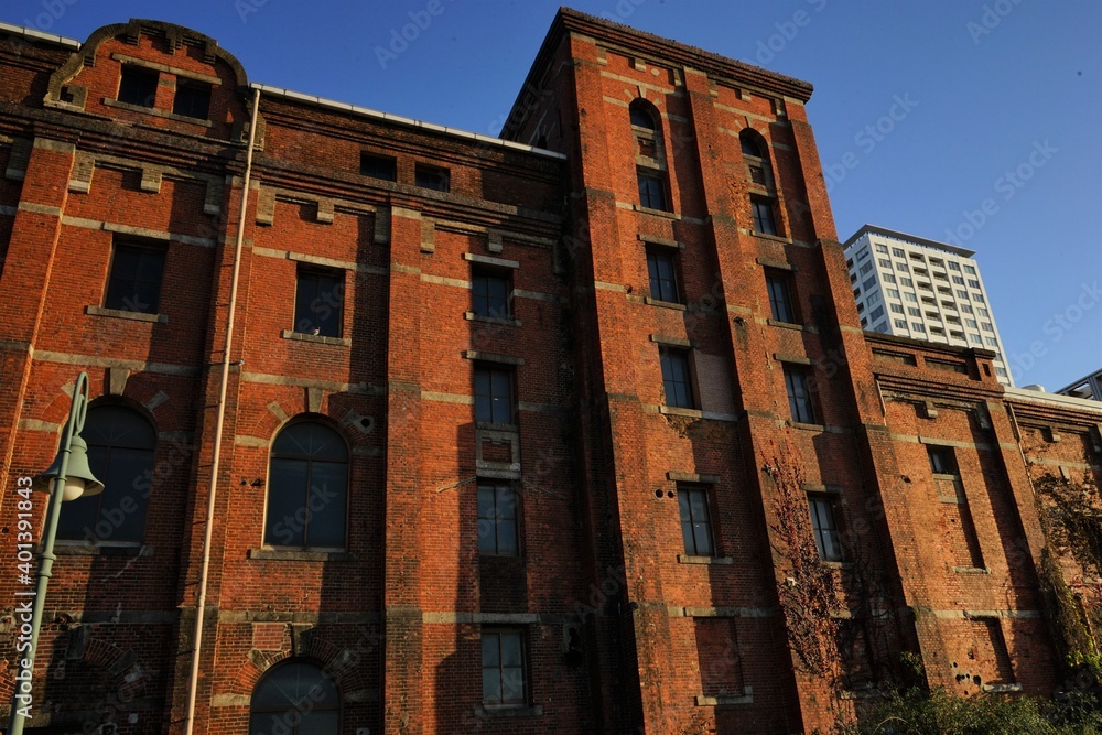 Old Moji Red Brick Place Moji Akarenga Place In Kitakyushu Fukuoka Japan 北九州 門司赤煉瓦プレイス Stock Photo Adobe Stock