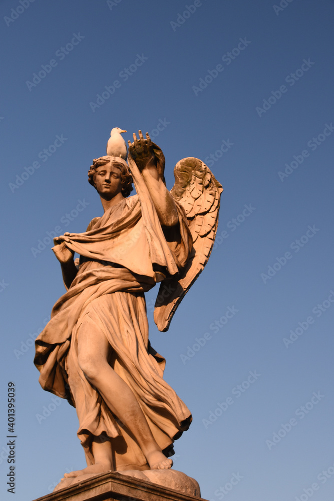 Angel Statue, Ponte Sant'Angelo, Rome, Italy
