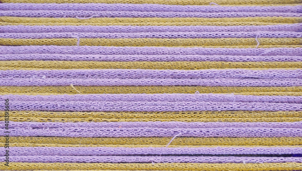 Yellow and Lavender Textile Stripes Yellow and Lavender Textile Stripes