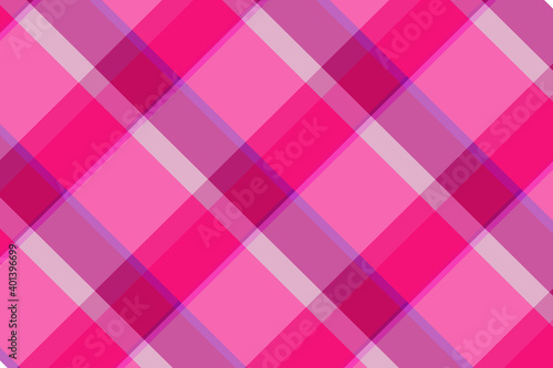 Vector Illutration Pink and Purple Plaid Digital Paper
