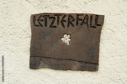 9. Kreuzwegstation, Vinzens Burri, Kapuzinerkloster Wesemlin, Luzern, Schweiz