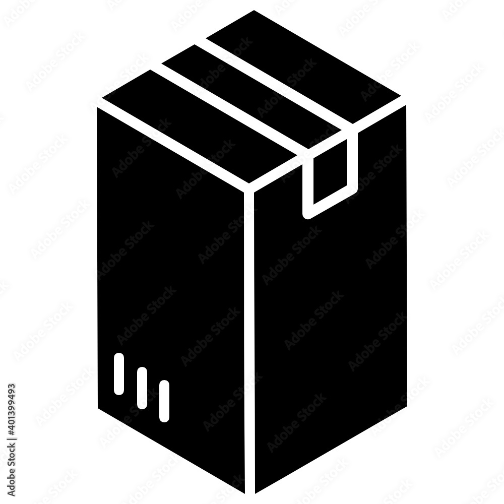 Editable glyph design of long parcel icon
Editable glyph design of long parcel icon