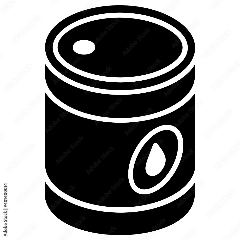 Oil barrel glyph isometric icon, oil container
Oil barrel glyph isometric icon, oil container