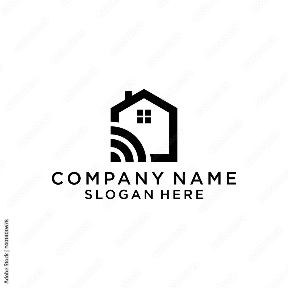 HOUSE WIFI logo designs are inspiring