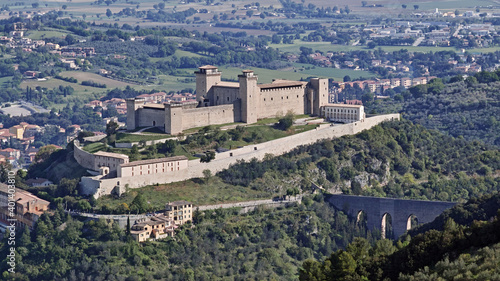 Albornoz fortress, panoramic view