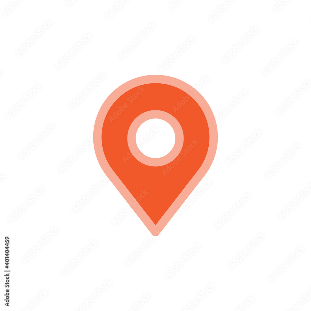 Location icon. Map pin vector symbol. Location icon. Map pin vector symbol.
