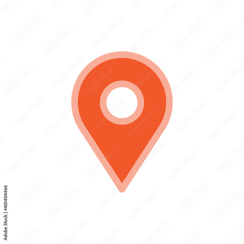 Location icon. Map pin vector symbol. Location icon. Map pin vector symbol.