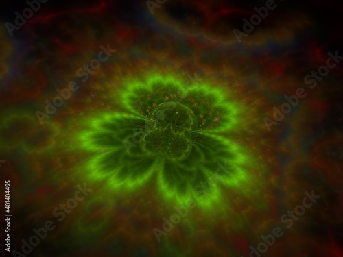 Imaginatory fractal background Image