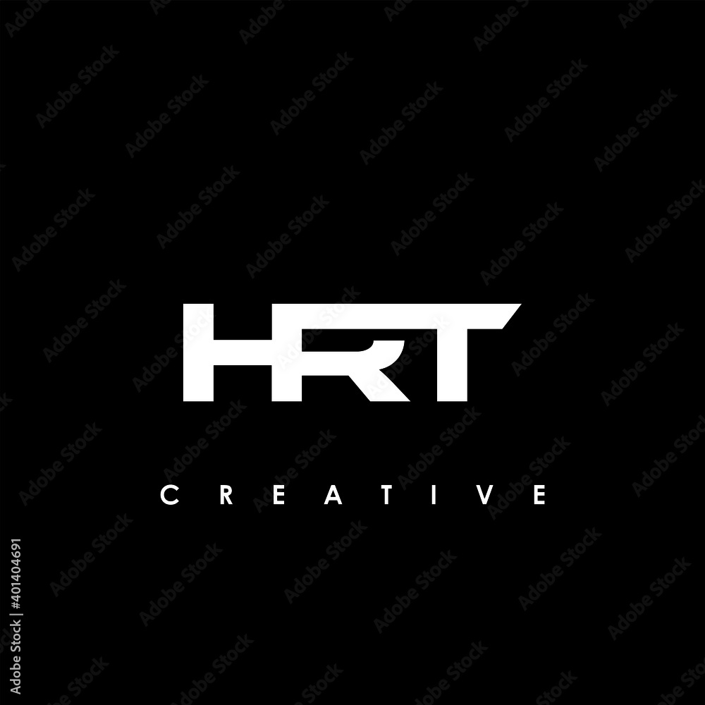 HRT Letter Initial Logo Design Template Vector Illustration