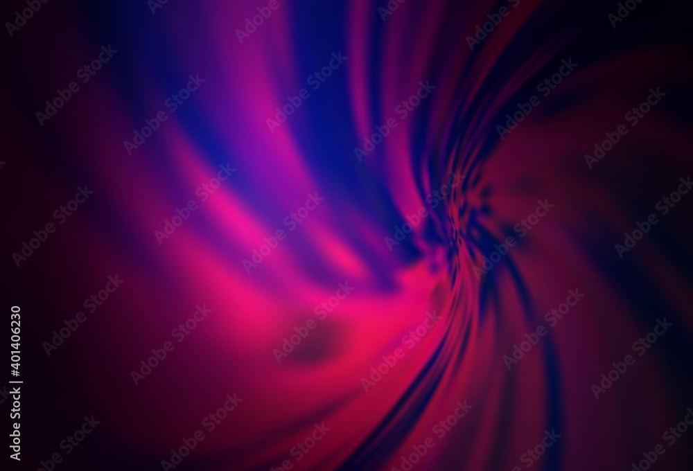 Obraz premium Dark Pink vector abstract blurred background.