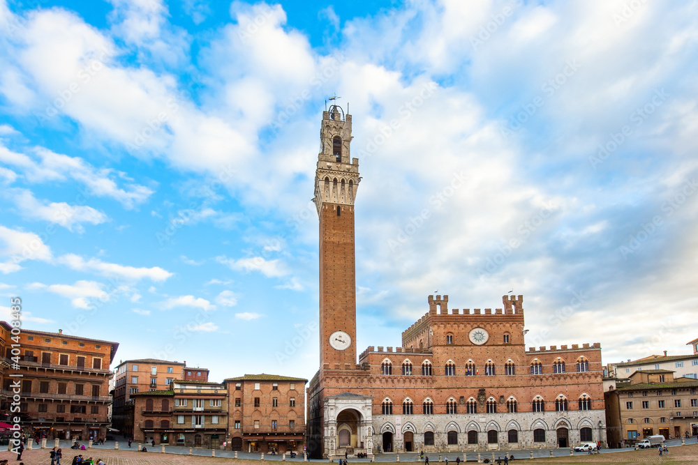 Torre del Mangia - the tallest tower