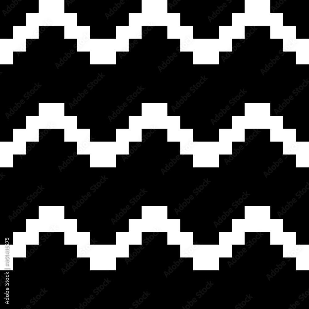 Zigzag lines ornament. Seamless pattern. Jagged stripes motif. Waves ornate. Curves image. Wavy figures background. Digital paper, textile print, web design, abstract illustration. Vector artwork. Zigzag lines ornament. Seamless pattern. Jagged stripes motif. Waves ornate. Curves image. Wavy figures background. Digital paper, textile print, web design, abstract illustration. Vector artwork.