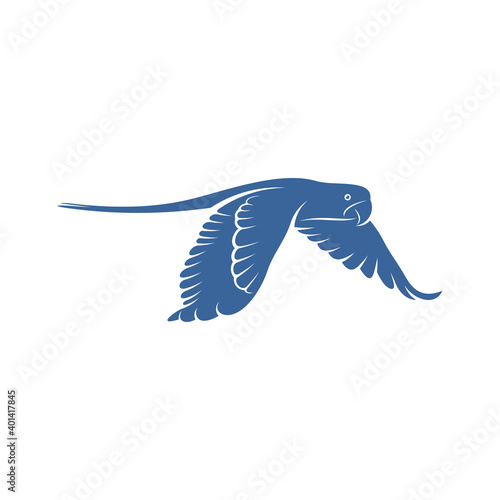Cockatoo Bird design vector illustration, Creative Parrot Bird logo design concepts template, icon symbol