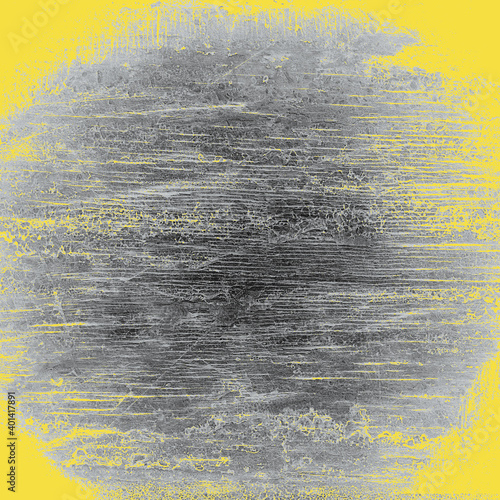 Soft paint wood surface background illuminating yellow and ultimate grey
