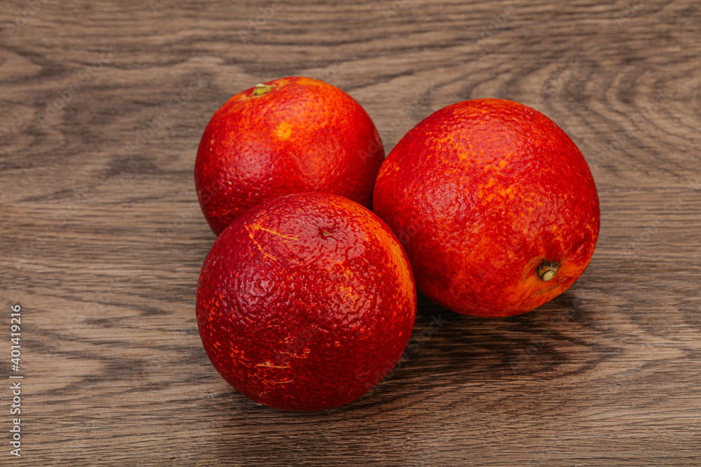 Red sweet orange over background Red sweet orange over background