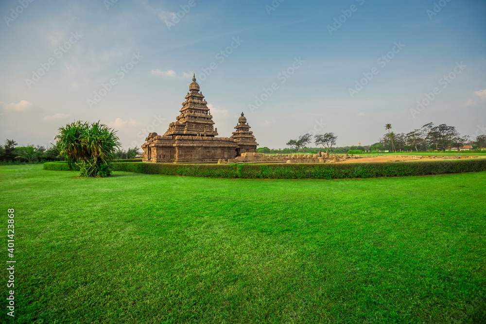 Ancient Shore temple of Mahabalipuram, Tamil Nadu, India Ancient Shore temple of Mahabalipuram, Tamil Nadu, India