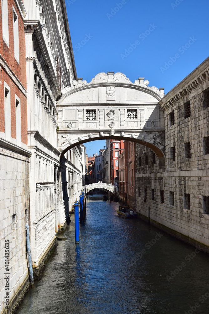 Venezia - Ponte dei Sospiri al Palazzo Ducale