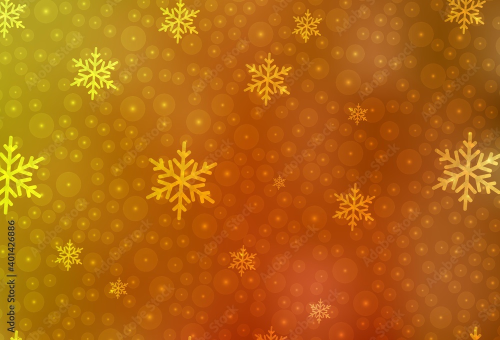 Light Orange vector texture in birthday style. Light Orange vector texture in birthday style.
